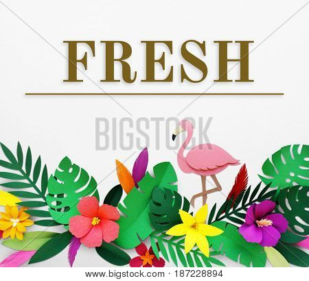 Fresh and beauriful flower for refreshing relaxation