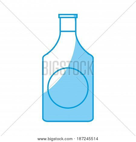 fragance bottle icon over white background. vector illustration