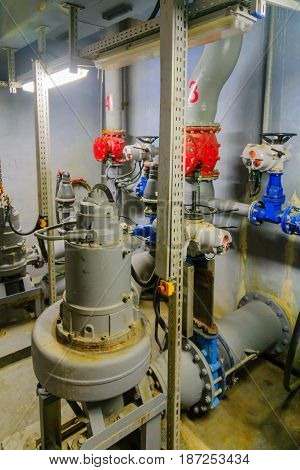 Wastewater Pumping Station, Tel-aviv