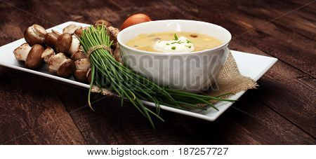 Creamy Mushroom Soup