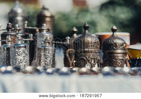 Old Coffee Grinder Tatar People