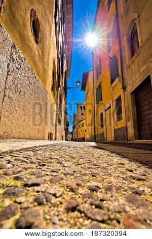 City Of Verona Colorful Steet View
