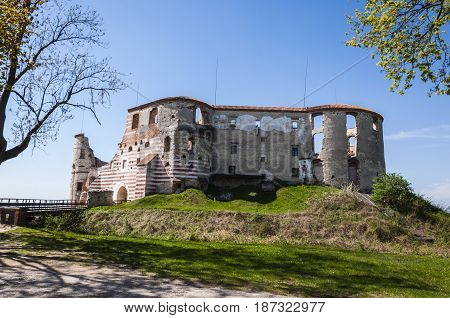 Renaissance Ruins Janowiec Castle.