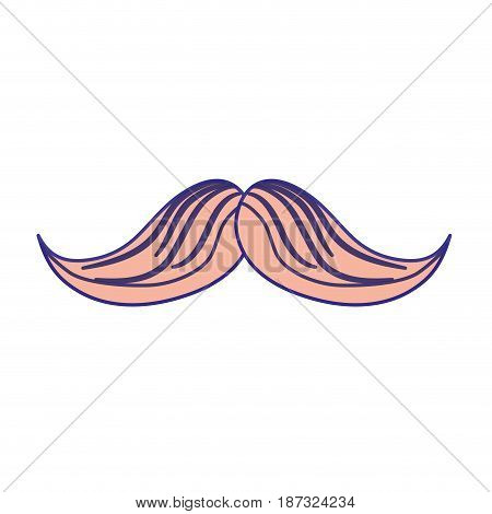 man mustahe and attractive fashion design, vector illustration