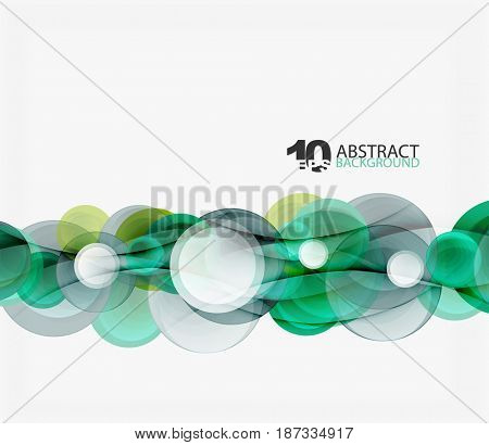 Circle background, geometric abstraction