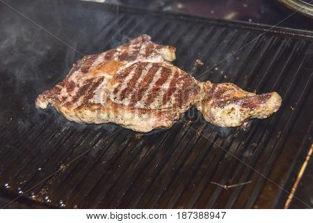 Steak Ribi Black Angus Grilled