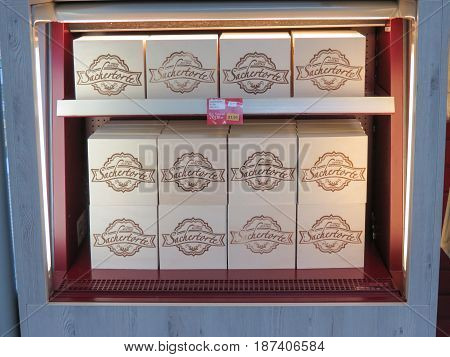 Sachertorte Or Sacher Cake