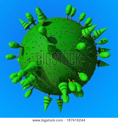 Planet Cartoon 3D ( version 01 1 )