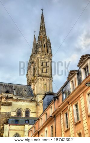 The Saint Maurice Cathedral of Angers in France