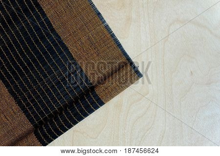 Background of bamboo mat plate, Colorful pattern, Bamboo texture, Blank space of bamboo mat, Japanese bamboo mat