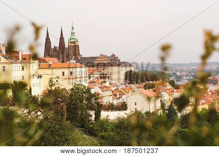 Cityscape Of Old Town In Prague, Czech Republic