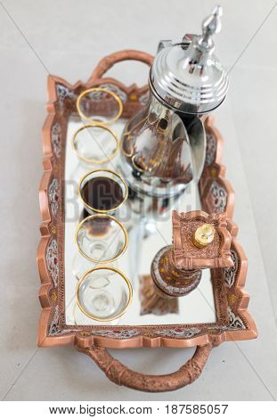 Traditional coffee in Dallah