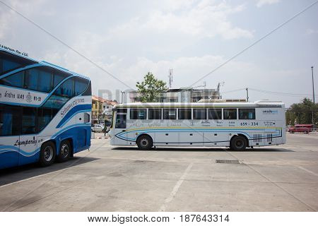 Benz Bus Of Nakhonchai Air. Route Chiangmai Pattaya And Rayong.