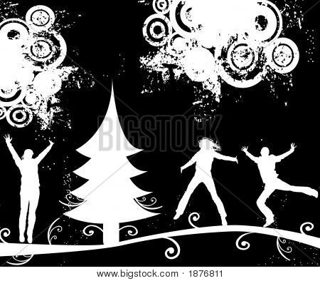 Silhouettes ในฤดูหนาว