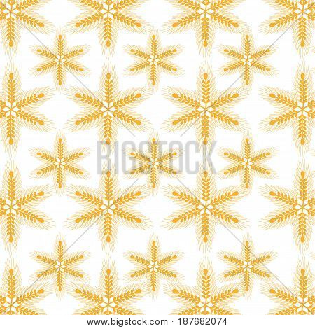 healthy wheat organ plant nutricious background, vector illustration