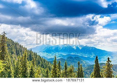 Bucegi Mountains Range