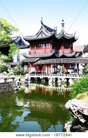 Jardin Yuyuan à Shanghai, Chine