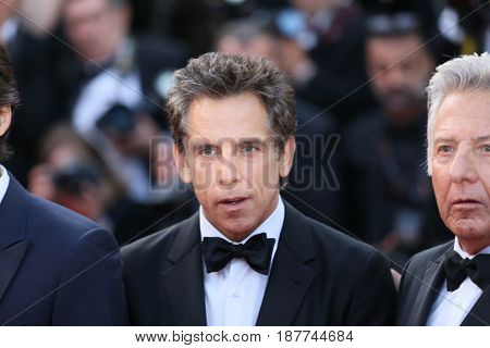 Ben Stiller attends the 'The Meyerowitz Stories' screening during the 70th annual Cannes Film Festival at Palais des Festivals on May 21, 2017 in Cannes, France. 