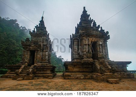 Gedong songo temple is one of hinduism temple held at Central Java Indonesia