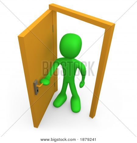 Abrir la puerta