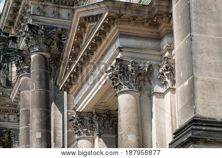 Classical Historic Building Details,  Coloums, Pillars, Capitals