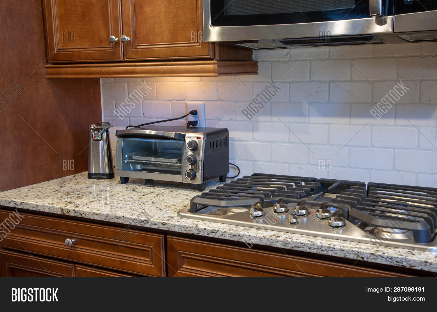 Modern Kitchen Counter Image Photo Free Trial Bigstock