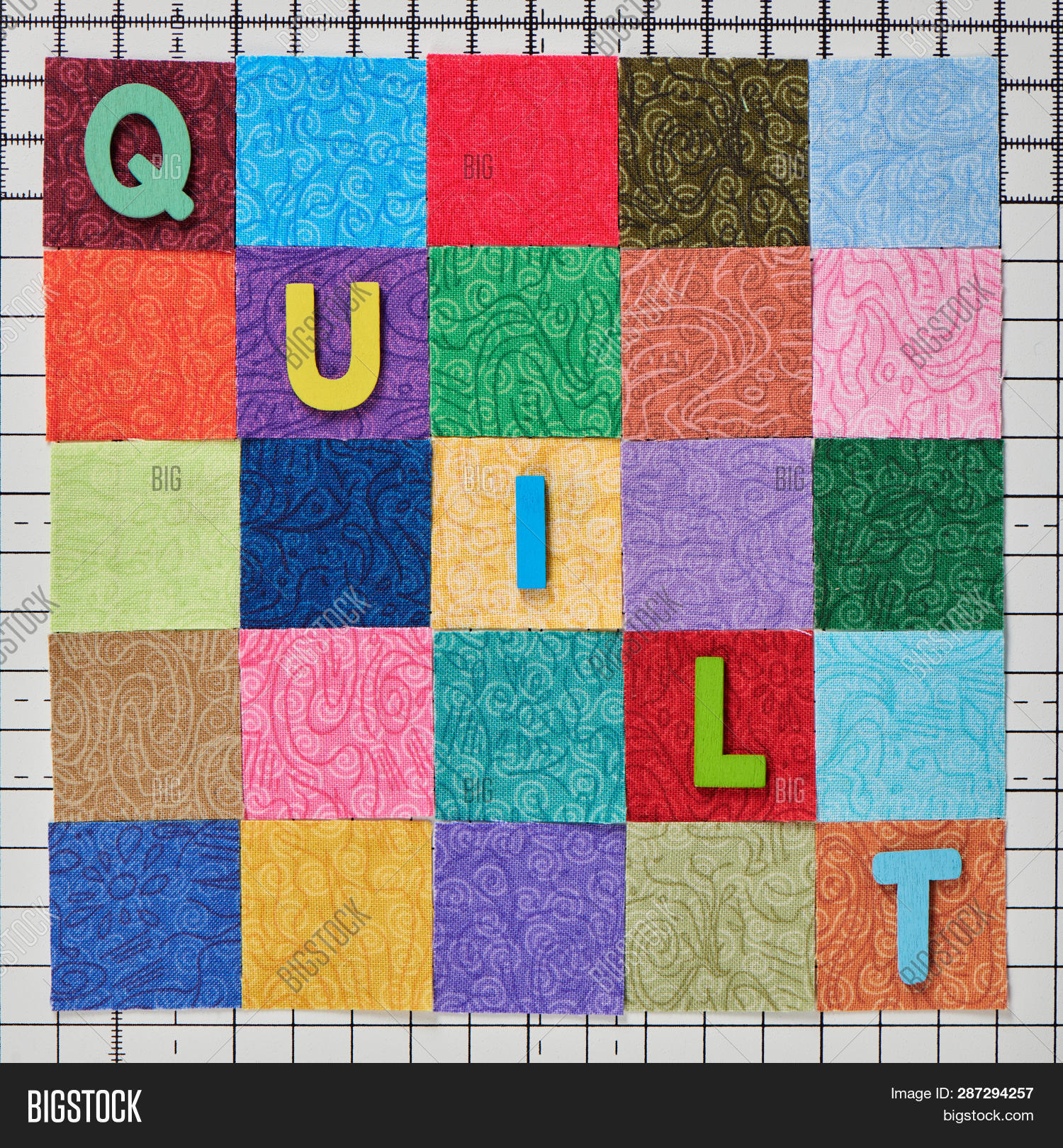 Word Quilt Composed Image & Photo (Free Trial) Bigstock