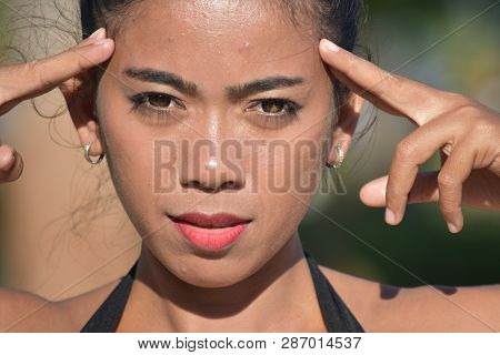 A Psychic Female Woman