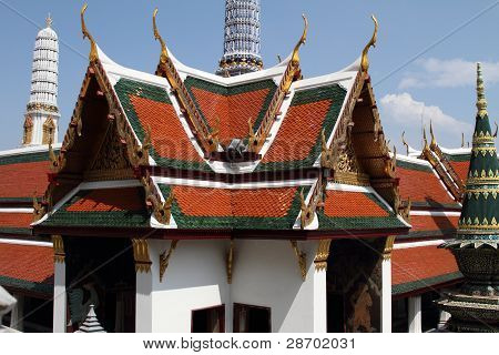 Det kongelige palads. Bangkok, Thailand