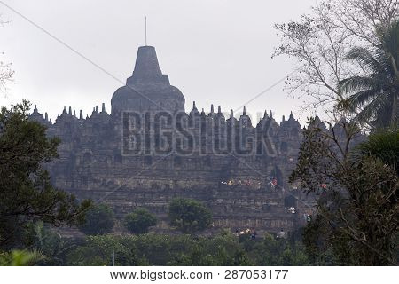 Borobudur Temple In Yogyakarta