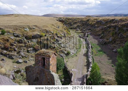 Hermitage Chapel In Harichavank Monastery In Shirak Province, Armenia.