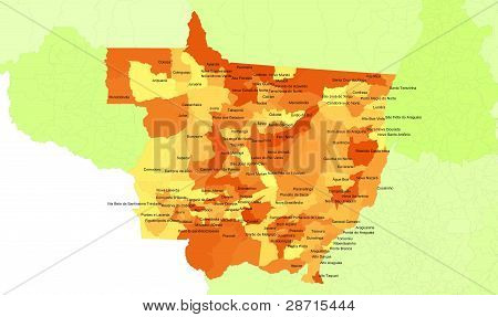Stato del Mato Grosso - Brasile
