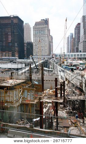 Stany Zjednoczone Ameryki, new york, architektura, zero ziemi