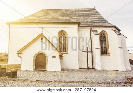 Roman Catholic Church Of St. Anna, Strazky, Slovak Republic. Religious Architecture. Travel Destinat