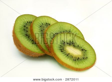 Frisk skåret Kiwi