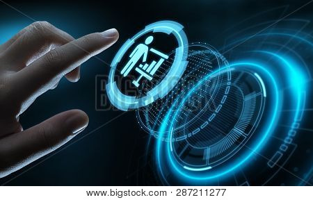 Coaching Mentoring Education Business Training Development E-learning Concept.