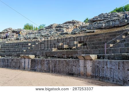 Roman Coliseum In Merida (spain)
