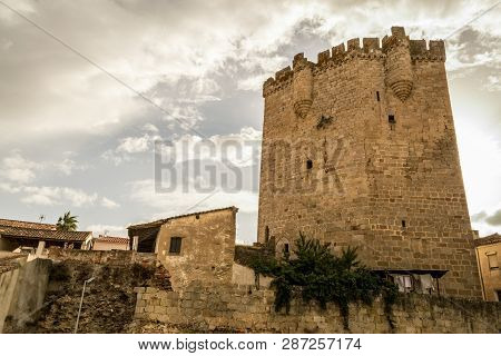 The Castle Of Coria (spain)