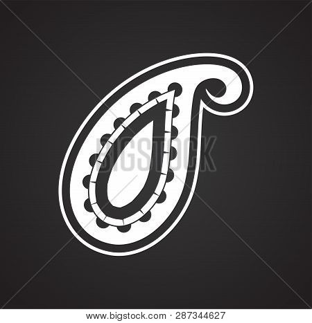 Buta Icon On Black Background For Graphic And Web Design. Simple Vector Sign. Internet Concept Symbo