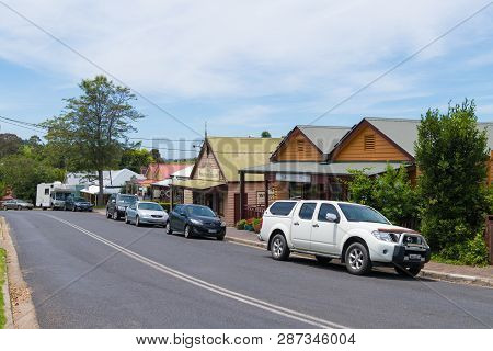 Street View In The Historical City Of Tilba, Classified By The National Trust As The Central Tilba C