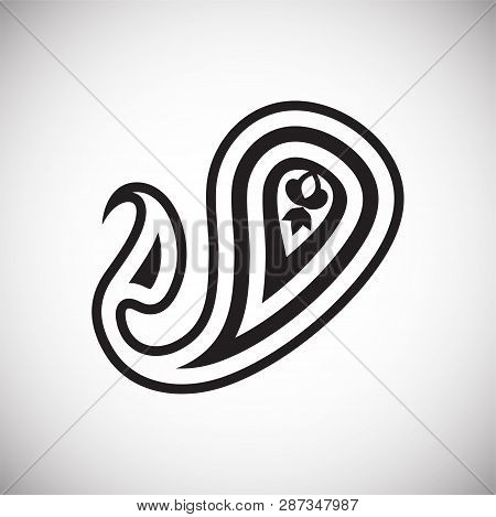 Buta Icon On White Background For Graphic And Web Design. Simple Vector Sign. Internet Concept Symbo