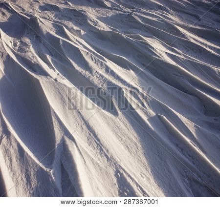 Snow Patterns Carpathians