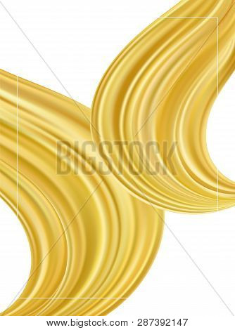 Golden Flow Vector Modern Gold Flow Vector & Photo (Free Trial) | Bigstock