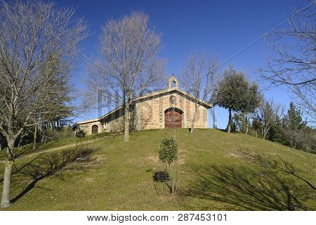 Ols San Sebastiano Church In Seui, Ogliastra