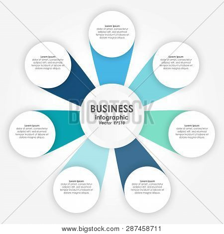 Vector Illustration Of Info Graphic For Team Work Business Concepts