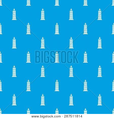 Illuminating Pattern Vector Seamless Blue Repeat For Any Use