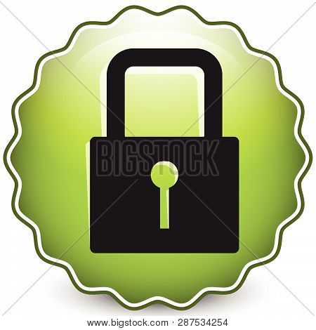 For Security, Prevention, Privacy Themes: Padlock Icon