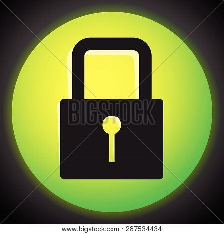 For Security, Prevention, Privacy Themes: Padlock Icon