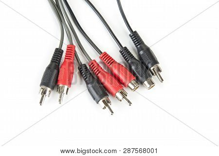 Cinch Rca Connectors For Audio And Video