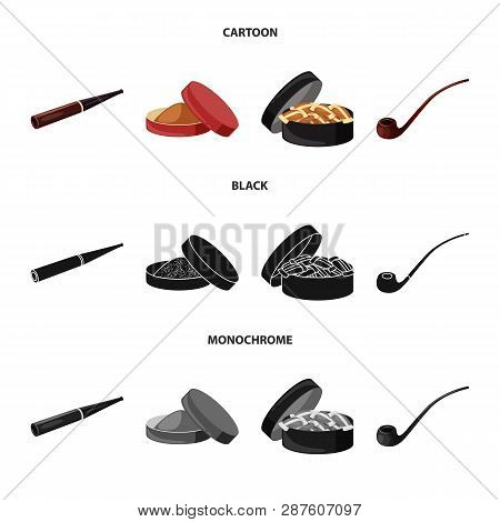 Vector Design Of Refuse And Stop Icon. Set Of Refuse And Habit Vector Icon For Stock.